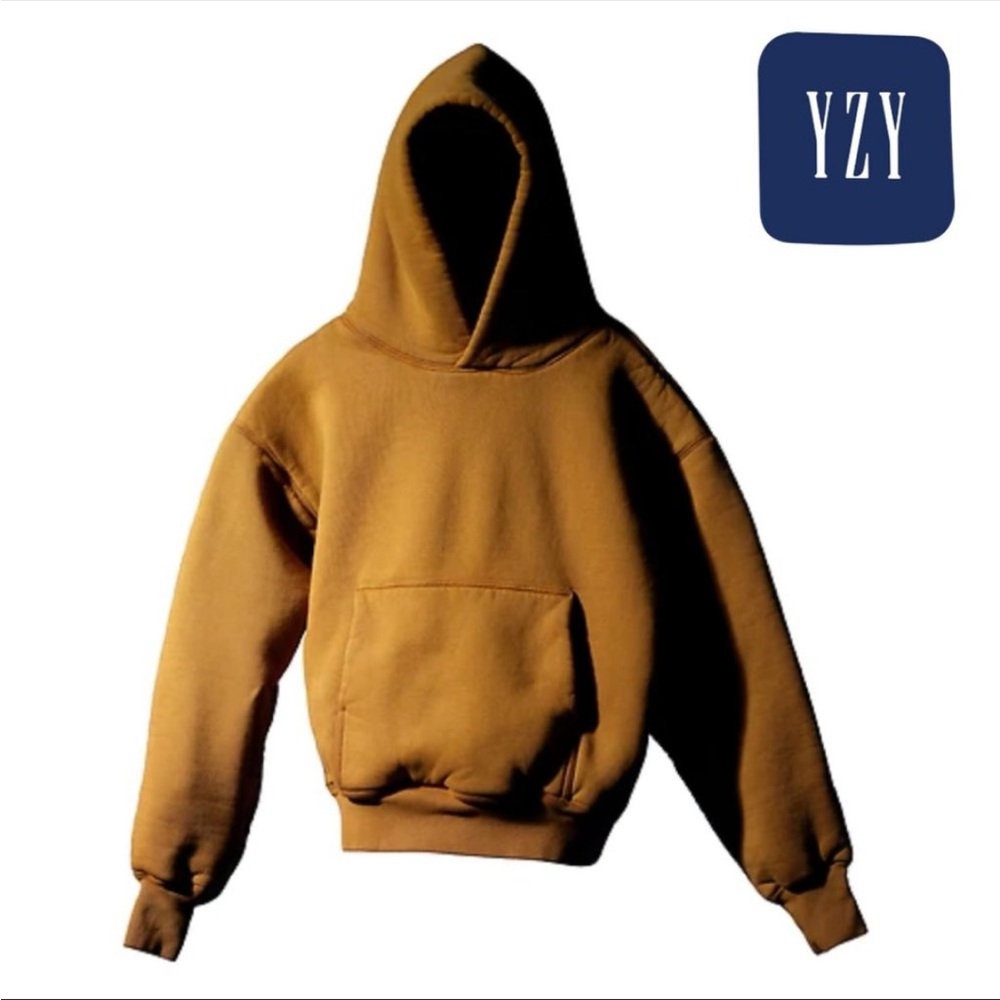 Yeezy X Gap Perfect Hoodie Light Brown Double Layered Sweatshirt YZY pullover